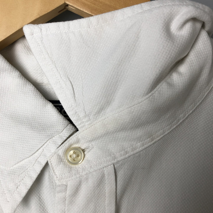 Ralph Lauren POLO by Ralph Lauren LOWELL SPORT long-sleeved button-down shirt, men's size XL cotton white type Vintage Second Hand