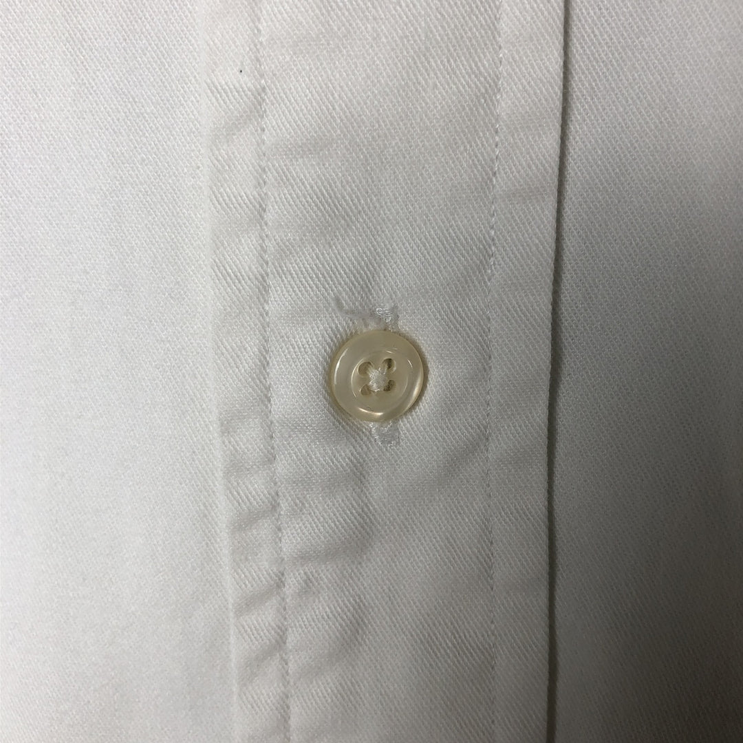 Ralph Lauren POLO by Ralph Lauren BLAIRE long-sleeved button-down shirt, men's size XL cotton white type Vintage Second Hand