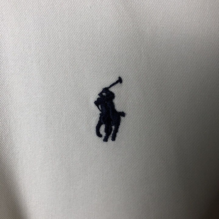 Ralph Lauren POLO by Ralph Lauren BLAIRE long-sleeved button-down shirt, men's size XL cotton white type Vintage Second Hand
