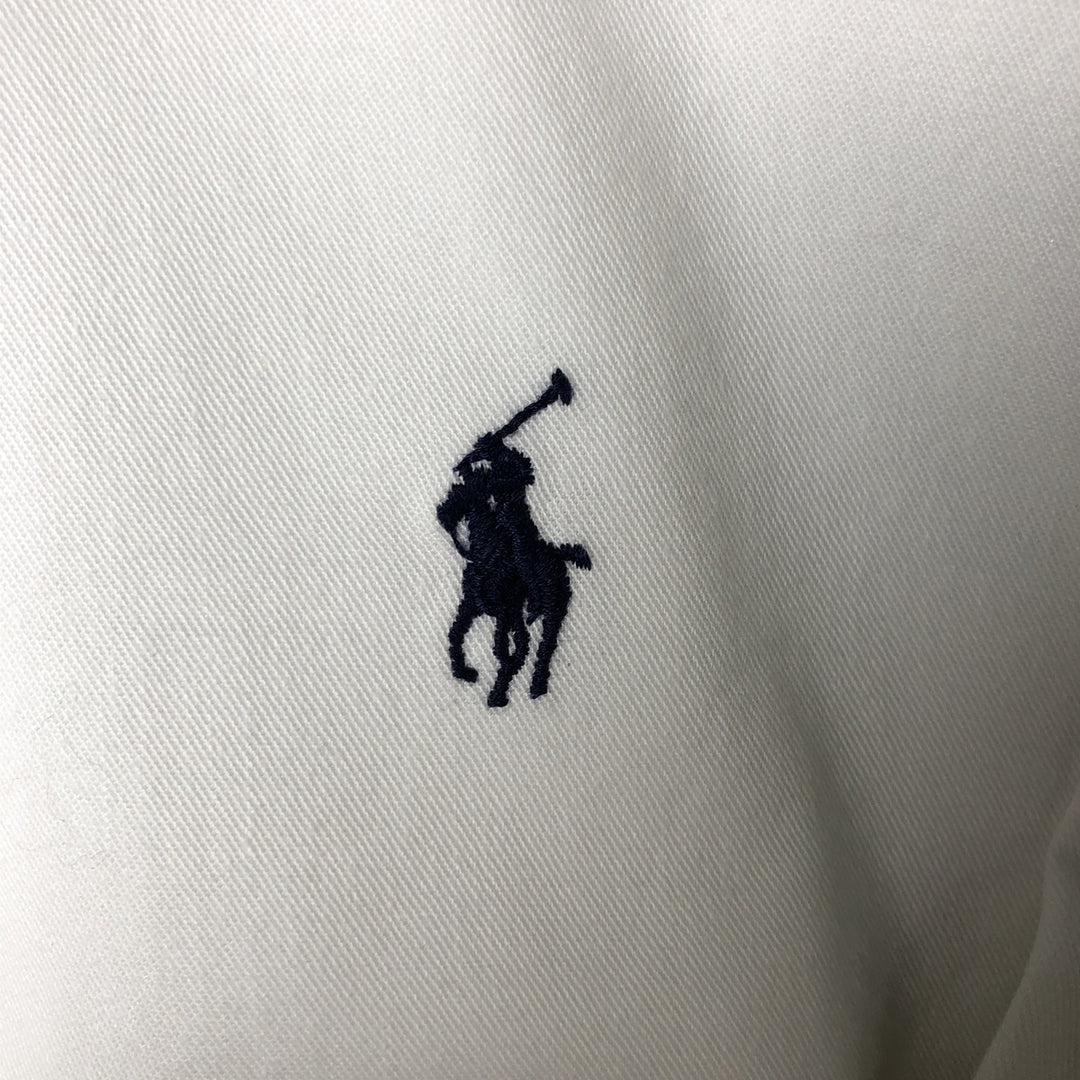 Ralph Lauren BLAKE long sleeve button down shirt, men's XL size cotton white type Vintage Second Hand