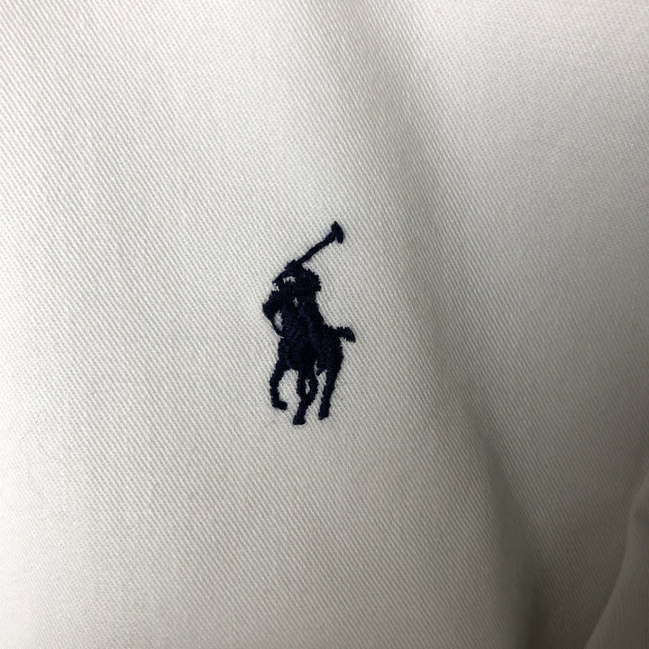 Ralph Lauren BLAKE long sleeve button down shirt, men's XL size cotton white type Vintage Second Hand