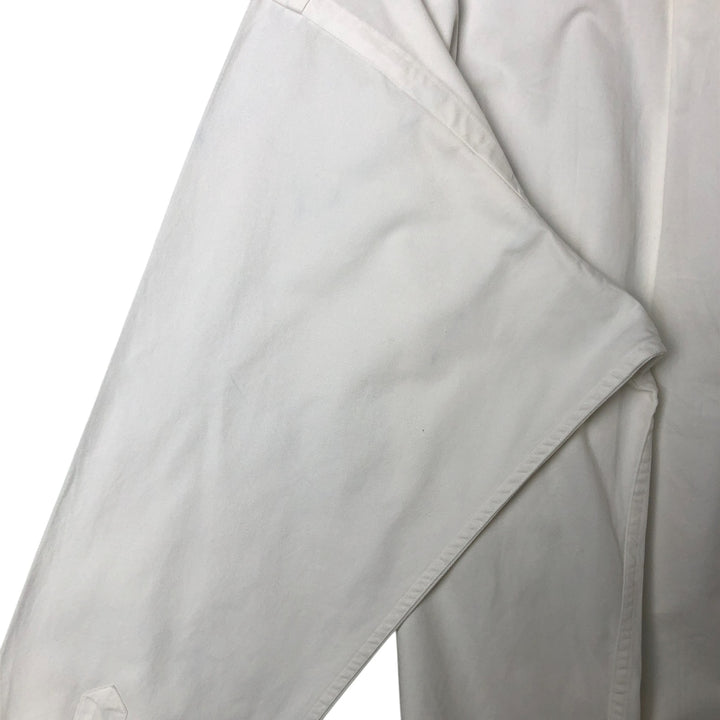 Ralph Lauren BLAKE long sleeve button down shirt, men's XL size cotton white type Vintage Second Hand
