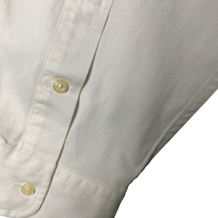 Ralph Lauren BLAKE long sleeve button down shirt, men's XL size cotton white type Vintage Second Hand