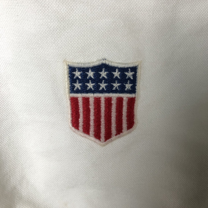 Ralph Lauren long sleeve button down shirt, men's XL size cotton white type Vintage Second Hand