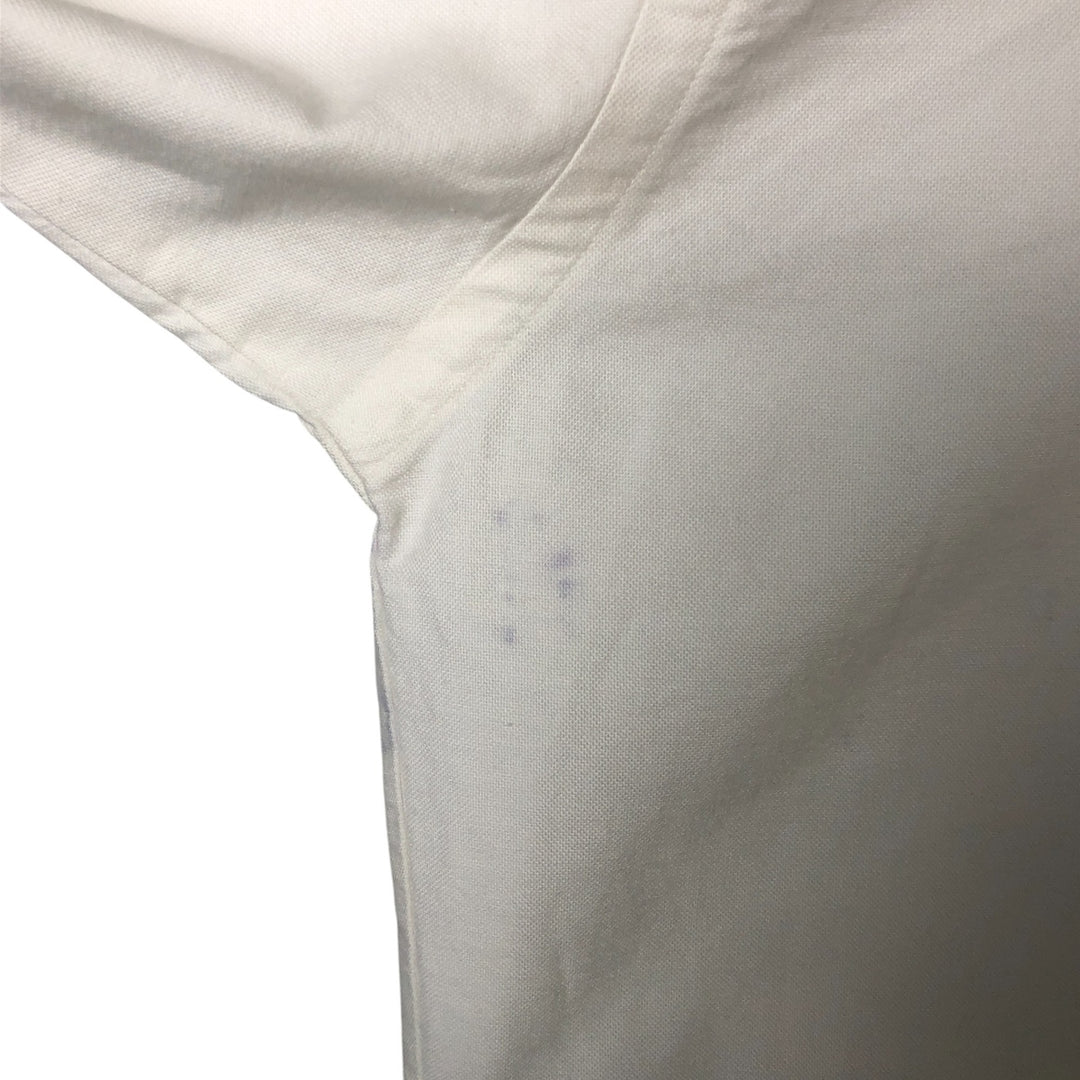 Ralph Lauren long sleeve button down shirt, men's XL size cotton white type Vintage Second Hand