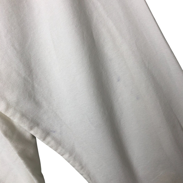 Ralph Lauren long sleeve button down shirt, men's XL size cotton white type Vintage Second Hand