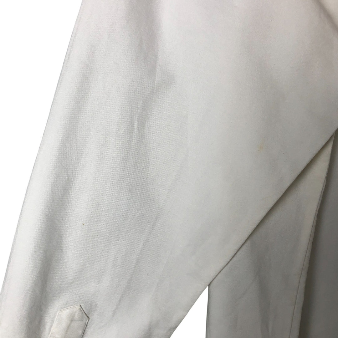 Ralph Lauren long sleeve button down shirt, men's XL size cotton white type Vintage Second Hand
