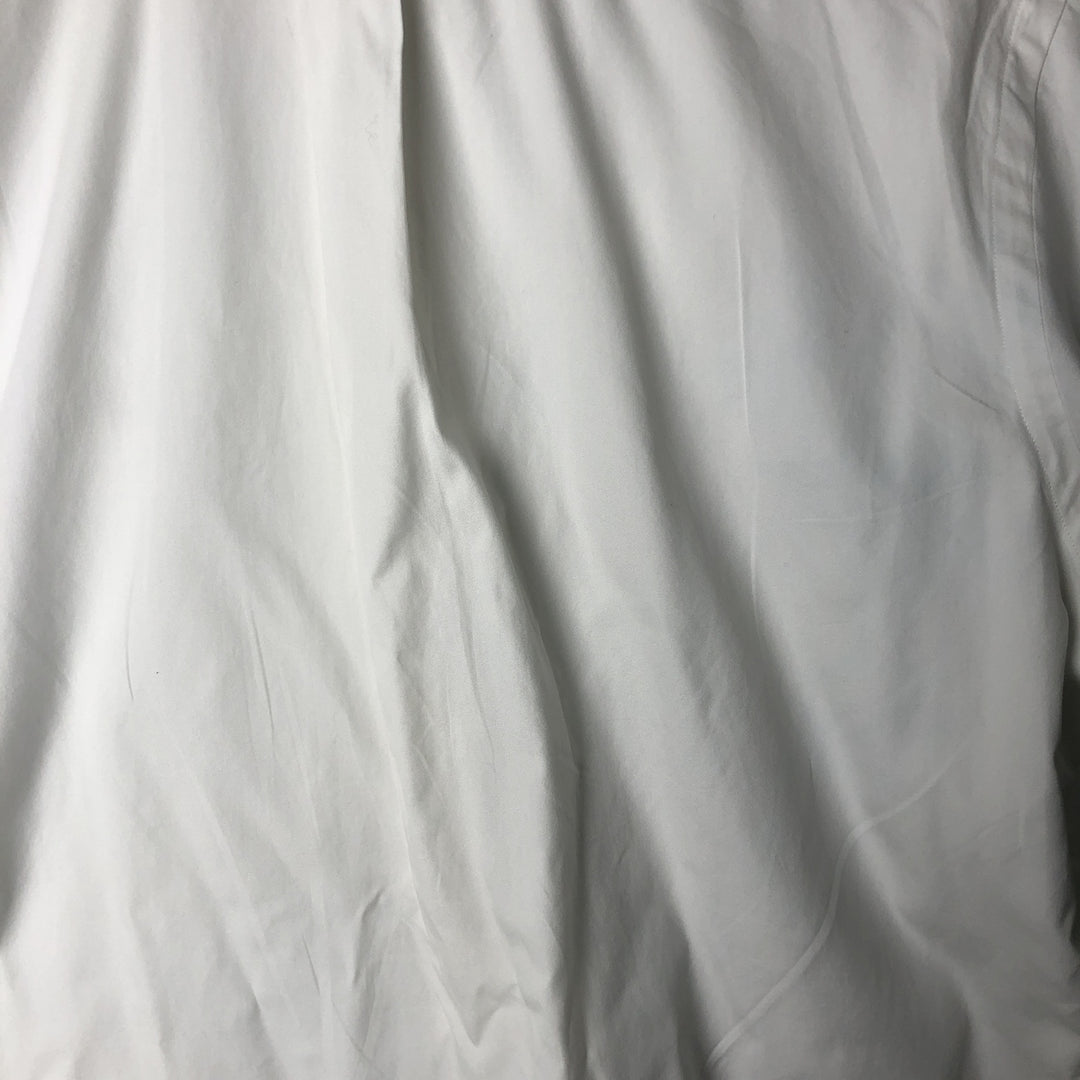 Ralph Lauren Classic Fit Long Sleeve Button Down Shirt, Men's Size L cotton white type Vintage Second Hand