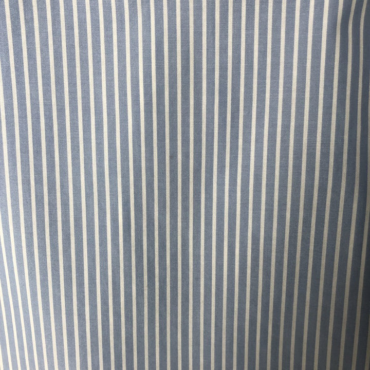 Brooks Brothers 346 Long Sleeve Button-Down Striped Shirt, Men's XL cotton Blue type light blue Vintage Second Hand
