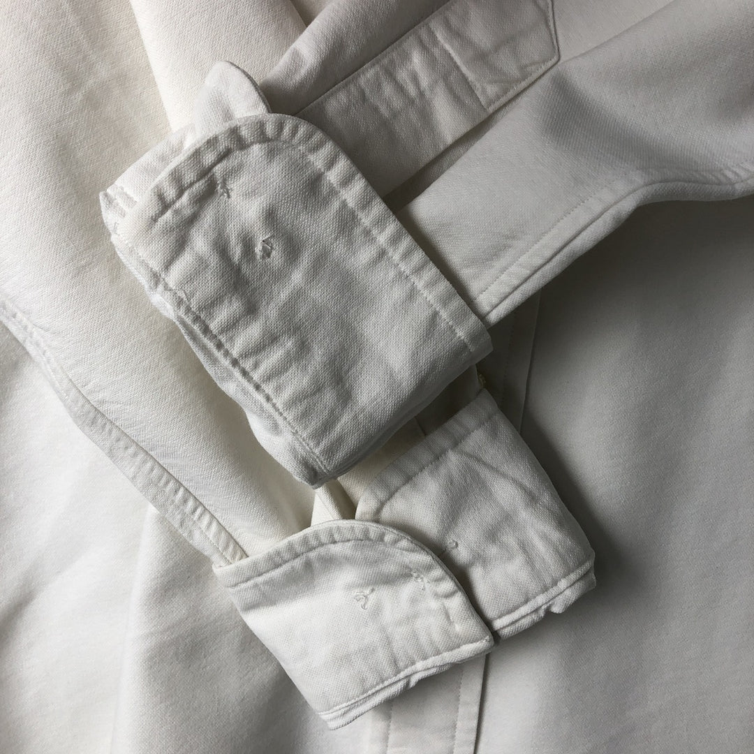Ralph Lauren Classic Fit long sleeve button down shirt, men's size M cotton white type Vintage Second Hand