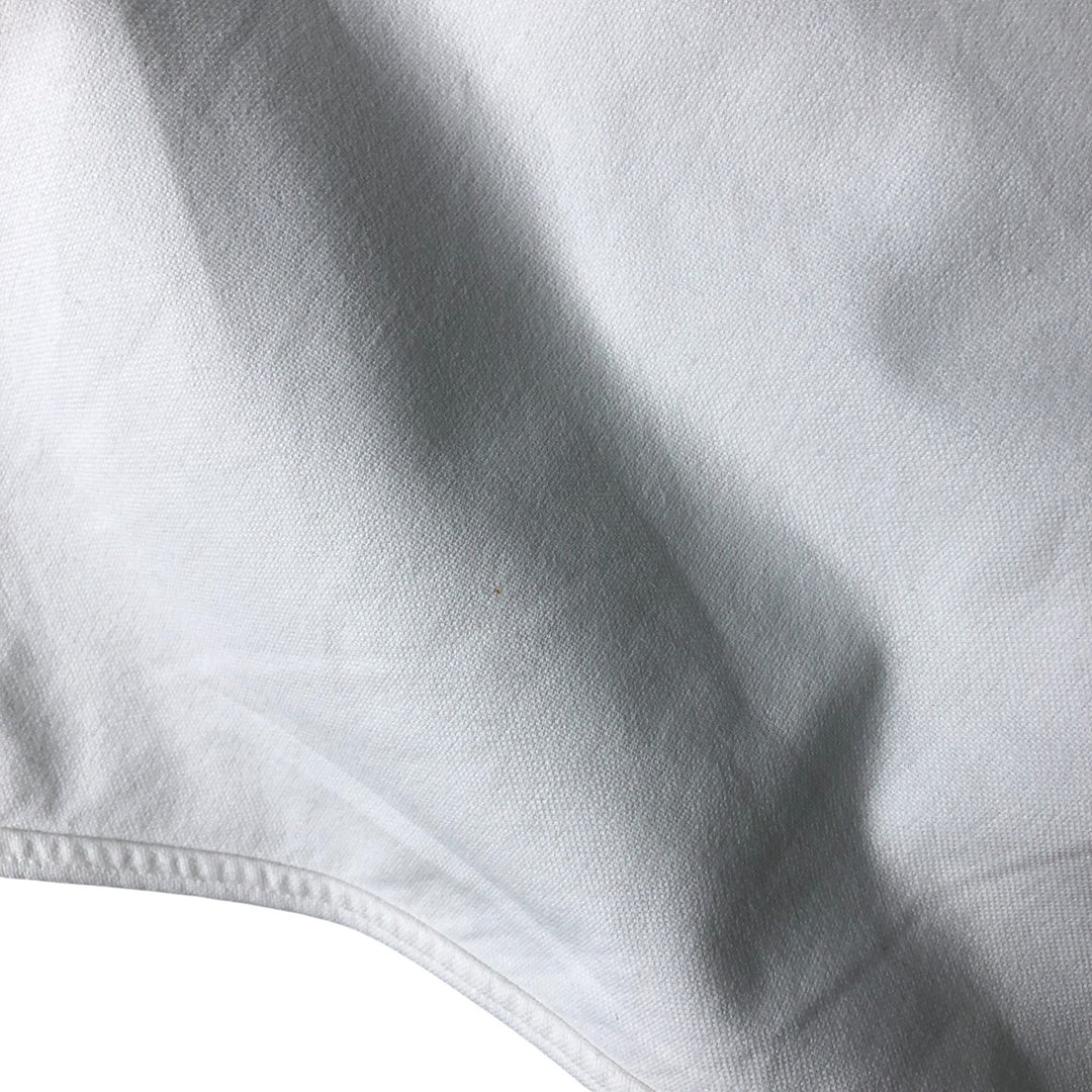 Ralph Lauren YARMOUTH long sleeve button down shirt, men's size M cotton white type Vintage Second Hand