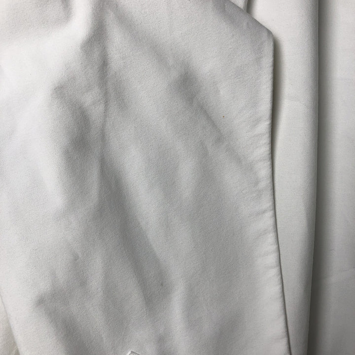 Ralph Lauren YARMOUTH long sleeve button down shirt, men's size M cotton white type Vintage Second Hand