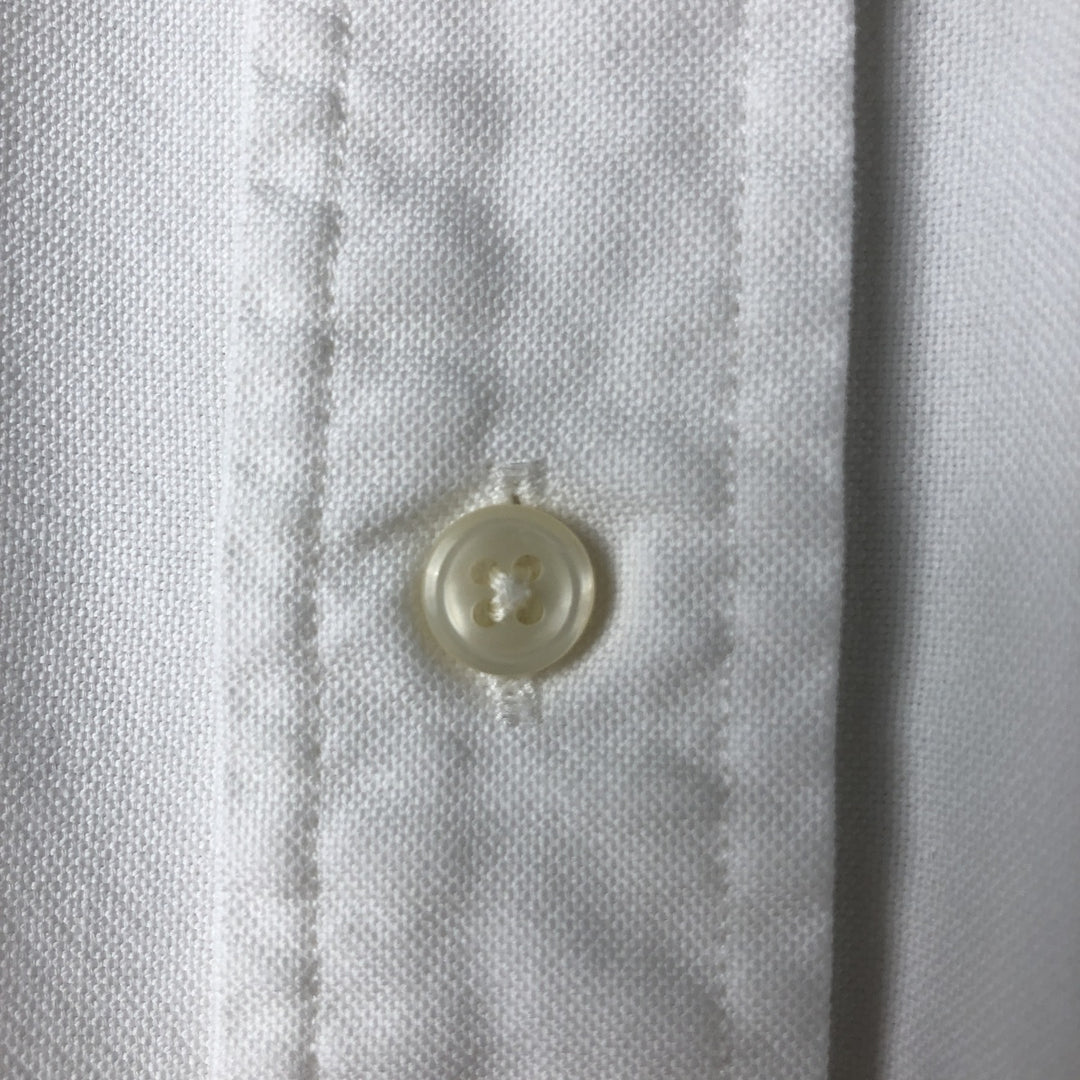Ralph Lauren Classic Fit Long Sleeve Button Down Shirt, Men's Size L cotton white type Vintage Second Hand