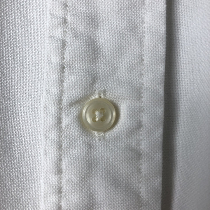 Ralph Lauren Classic Fit Long Sleeve Button Down Shirt, Men's Size L cotton white type Vintage Second Hand