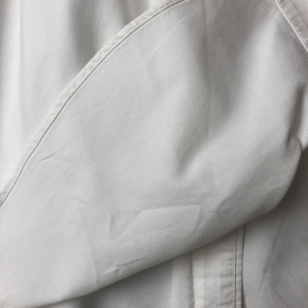 Ralph Lauren Classic Fit Long Sleeve Button Down Shirt, Men's Size L cotton white type Vintage Second Hand