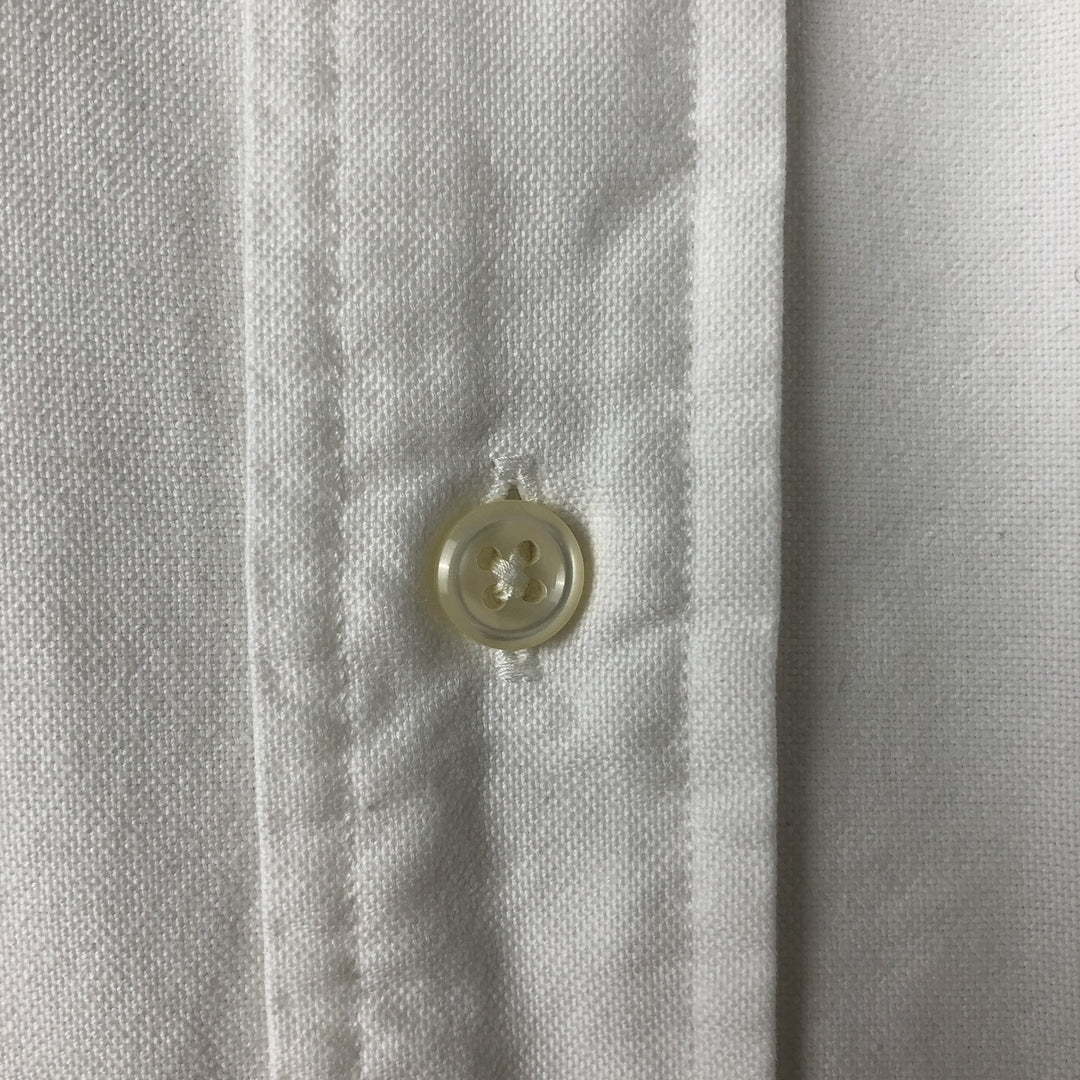 Ralph Lauren BLAKE long sleeve button down shirt, men's XL size cotton white type Vintage Second Hand