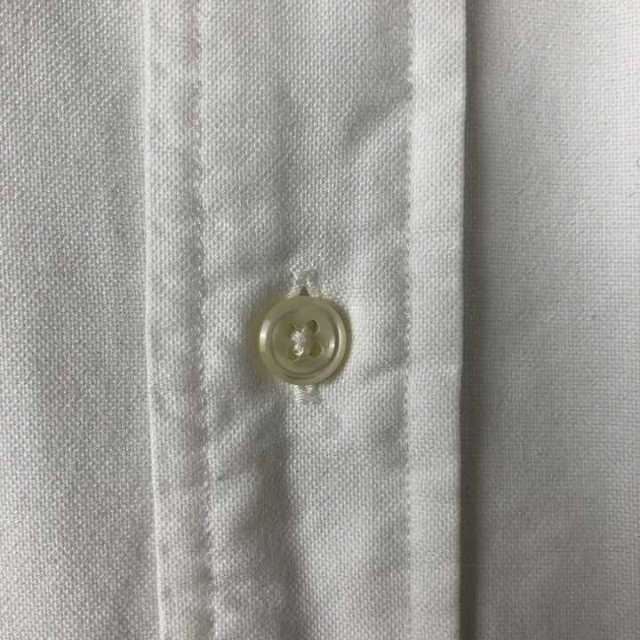 Ralph Lauren BLAKE long sleeve button down shirt, men's XL size cotton white type Vintage Second Hand