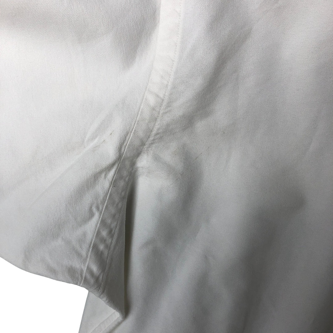 Ralph Lauren BLAKE long sleeve button down shirt, men's XL size cotton white type Vintage Second Hand