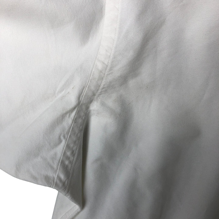 Ralph Lauren BLAKE long sleeve button down shirt, men's XL size cotton white type Vintage Second Hand