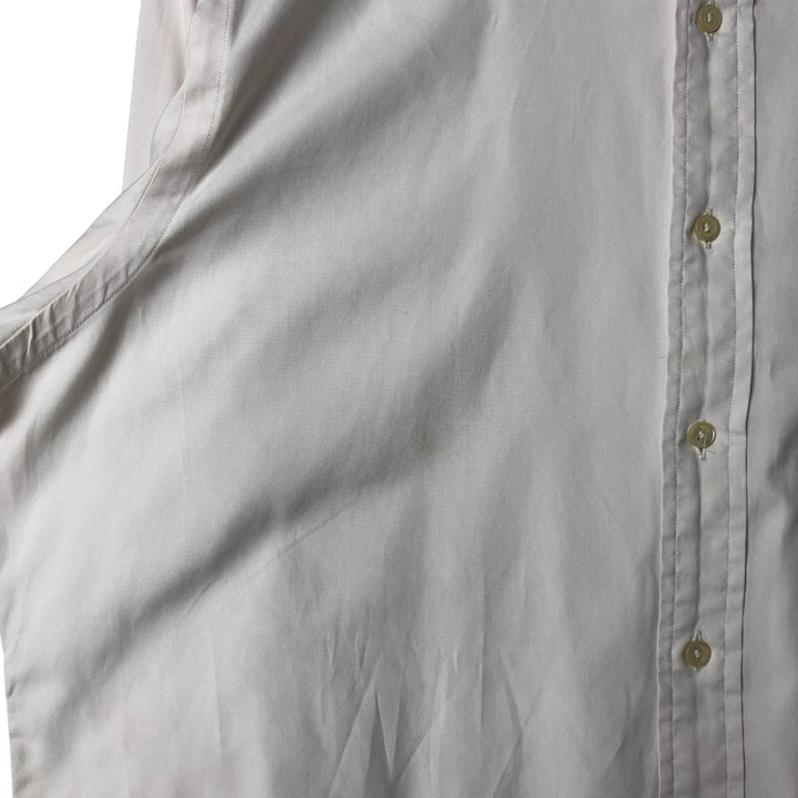 Ralph Lauren Classic Fit Long Sleeve Button Down Shirt, Men's Size L cotton white type Vintage Second Hand