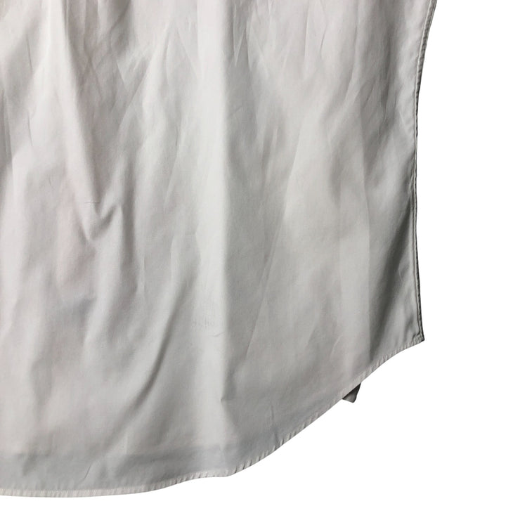 Ralph Lauren Classic Fit Long Sleeve Button Down Shirt, Men's Size L cotton white type Vintage Second Hand