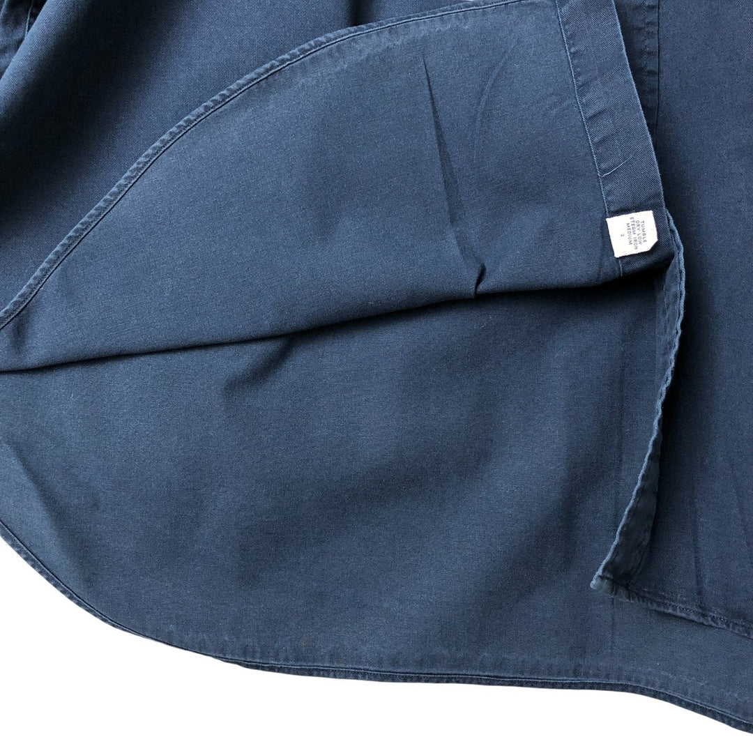 Ralph Lauren BLAIRE long sleeve button down shirt, men's XL size cotton navy blue type Vintage Second Hand