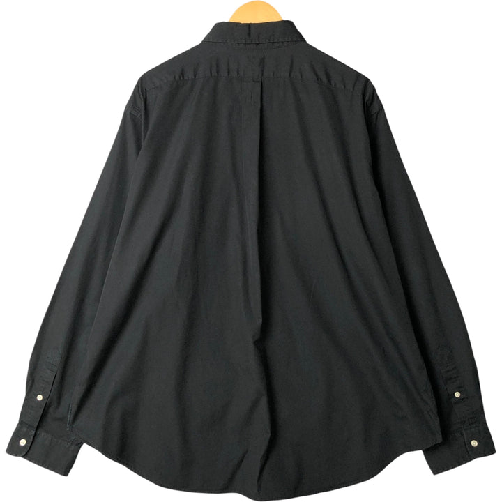 Ralph Lauren Classic Fit Long Sleeve Button Down Shirt Men's XL cotton black type Vintage Second Hand