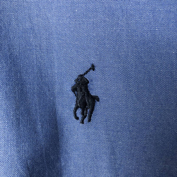 Ralph Lauren Classic Fit Long Sleeve Button Down Shirt Men's XL cotton Blue type light blue Vintage Second Hand