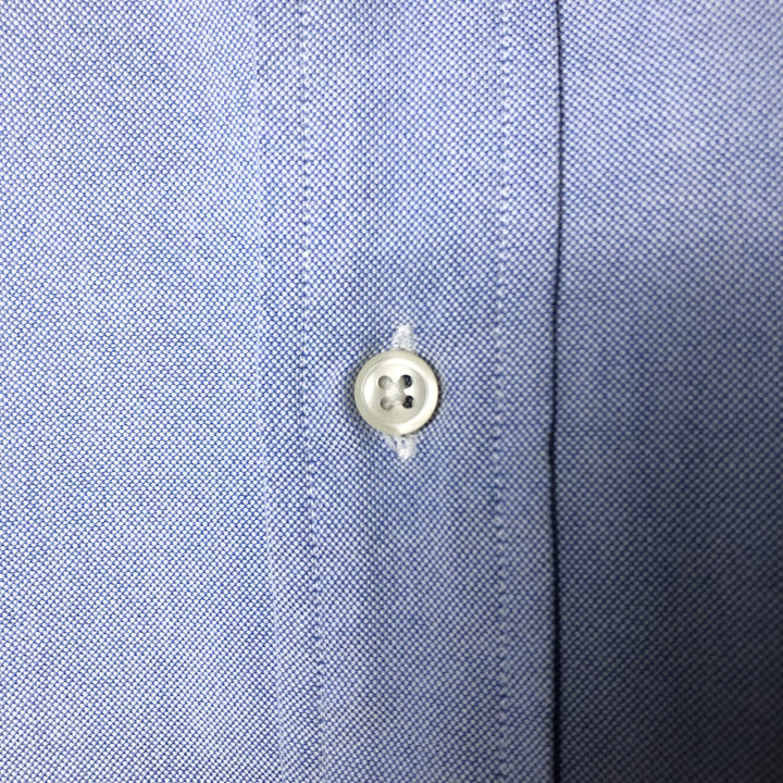 Ralph Lauren YARMOUTH long sleeve button down shirt, men's size M cotton Blue type light blue Vintage Second Hand