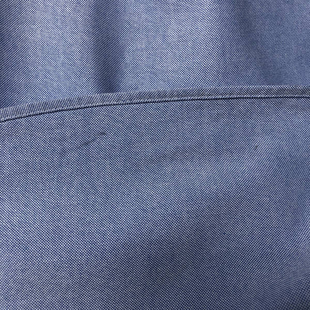Ralph Lauren YARMOUTH long sleeve button down shirt, men's size M cotton Blue type light blue Vintage Second Hand