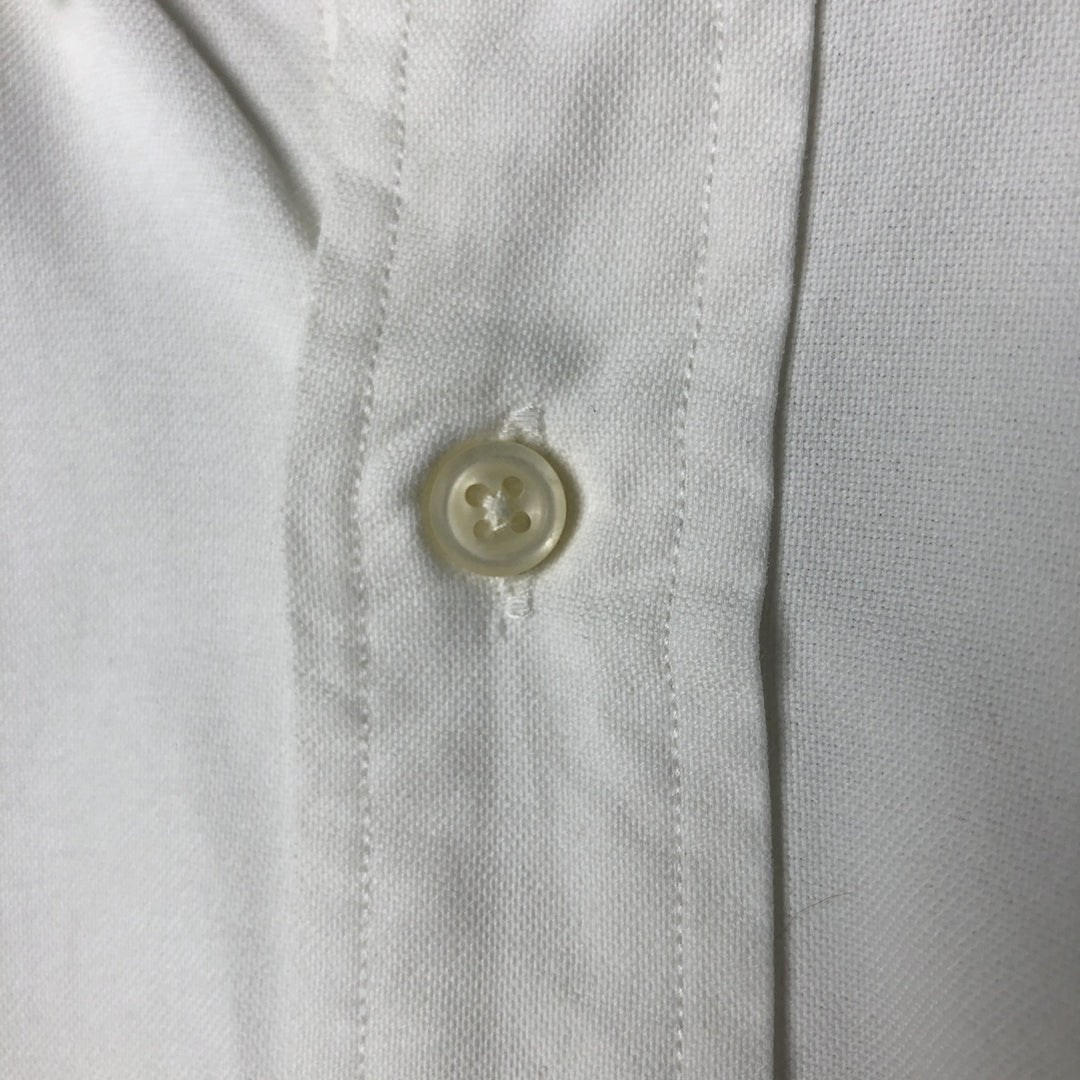 Ralph Lauren Classic Fit Long Sleeve Button Down Shirt, Men's Size L cotton white type Vintage Second Hand