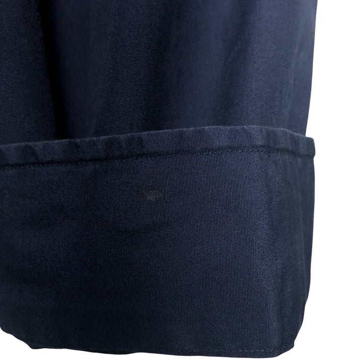 Ralph Lauren long sleeve button down shirt, men's XL size cotton navy blue type Vintage Second Hand