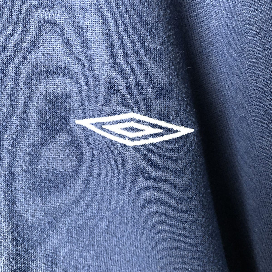 2000'S Umbro One-Point Logo Sweatshirt, Men's XL polyester navy blue type Vintage Second Hand