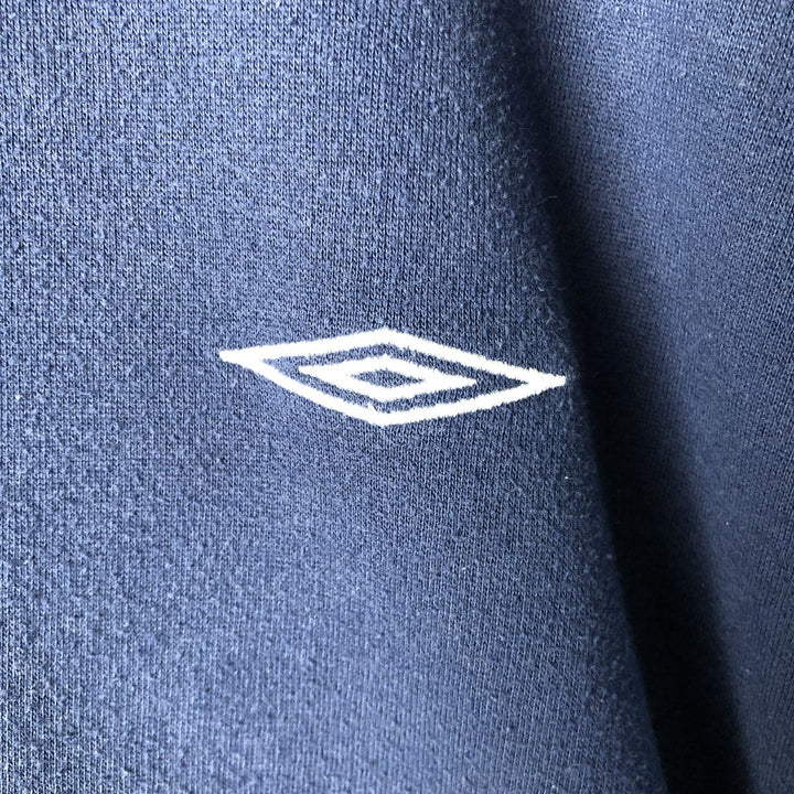 2000'S Umbro One-Point Logo Sweatshirt, Men's XL polyester navy blue type Vintage Second Hand