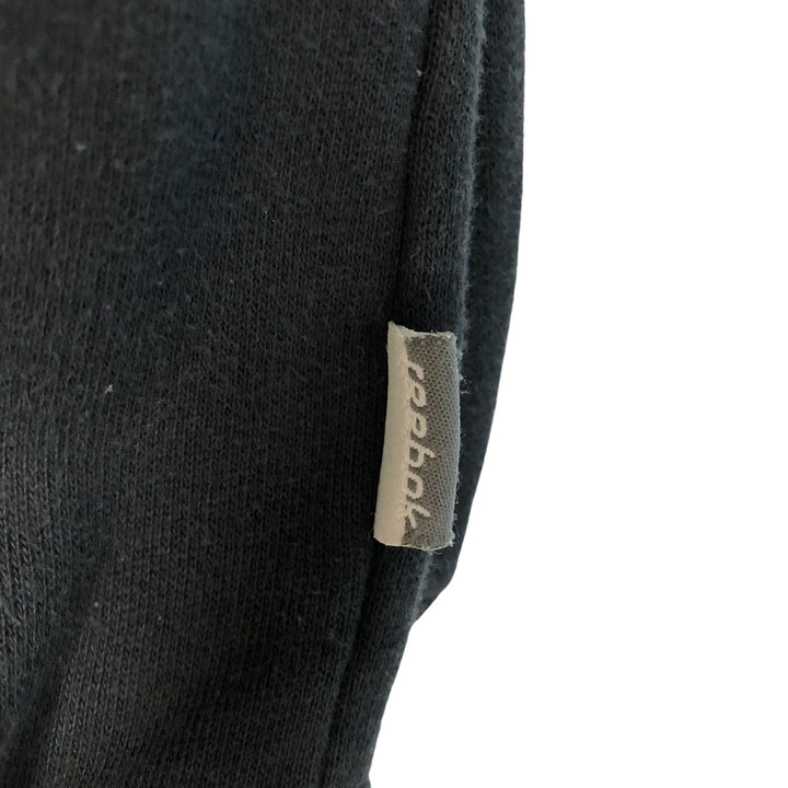 Reebok One-Point Logo Sweatshirt, Men's XL cotton black type Vintage Second Hand