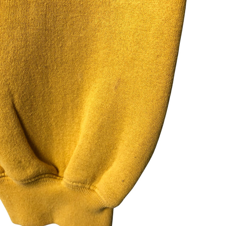 2000'S Reebok logo sweatshirt, men's size XL cotton yellow type Vintage Second Hand