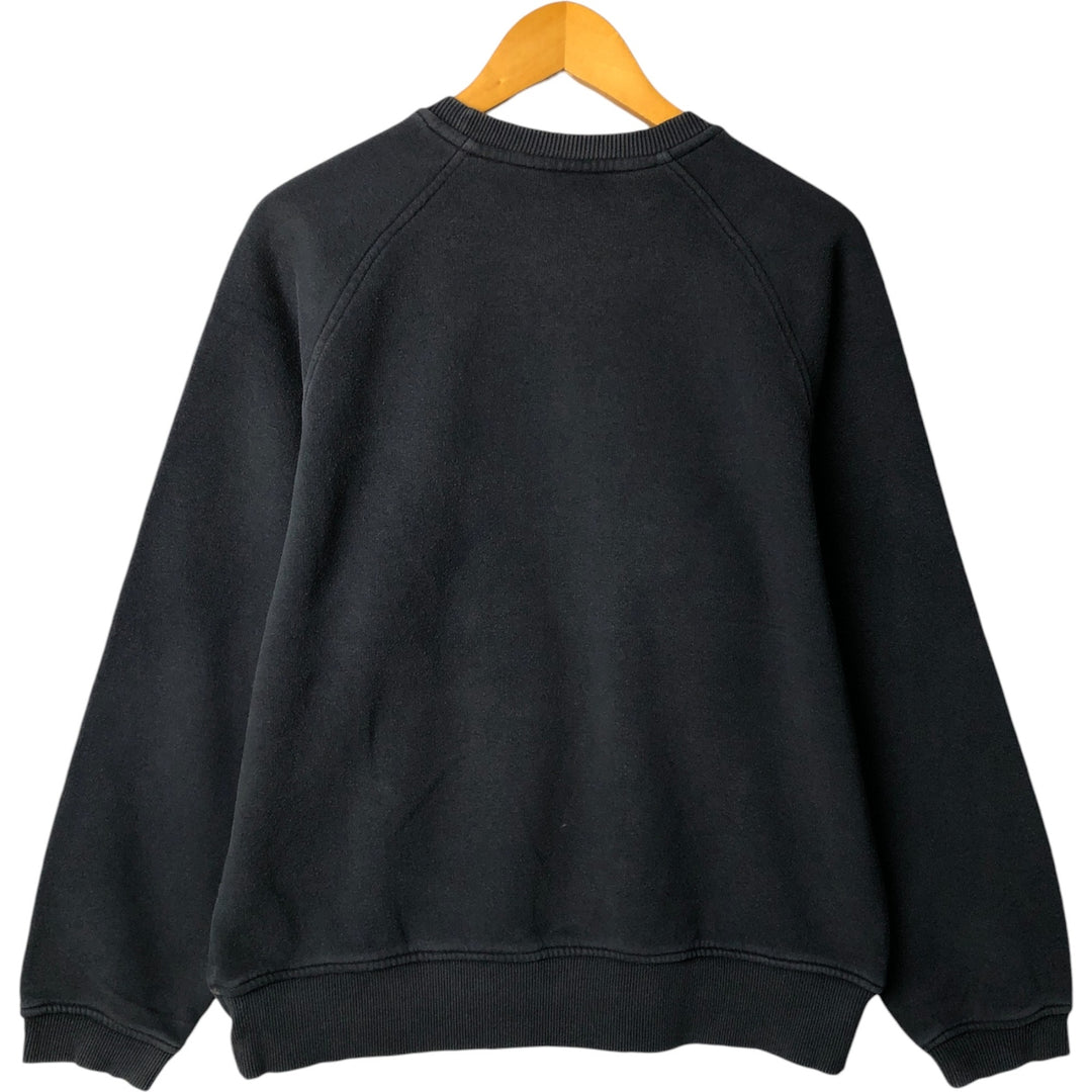 Vintage Adidas logo sweatshirt, size M, men's cotton navy blue type Vintage Second Hand