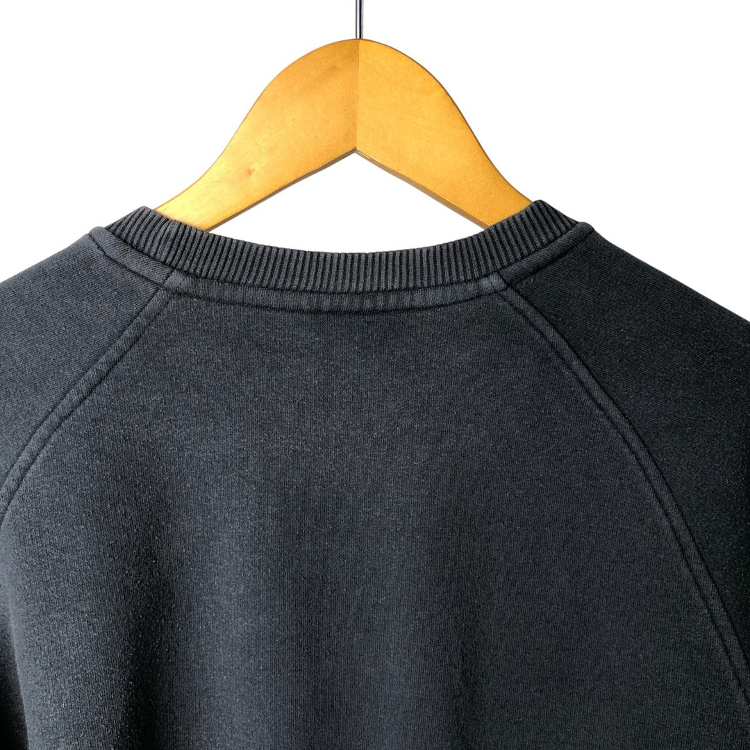 Vintage Adidas logo sweatshirt, size M, men's cotton navy blue type Vintage Second Hand