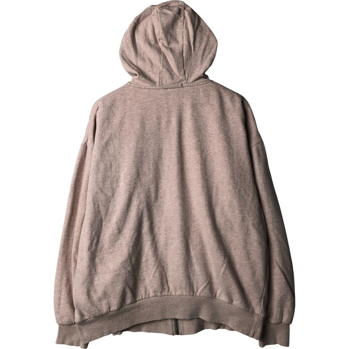Dickies Sweat Full Zip Hoodie Men's XL cotton coral Vintage Second Hand