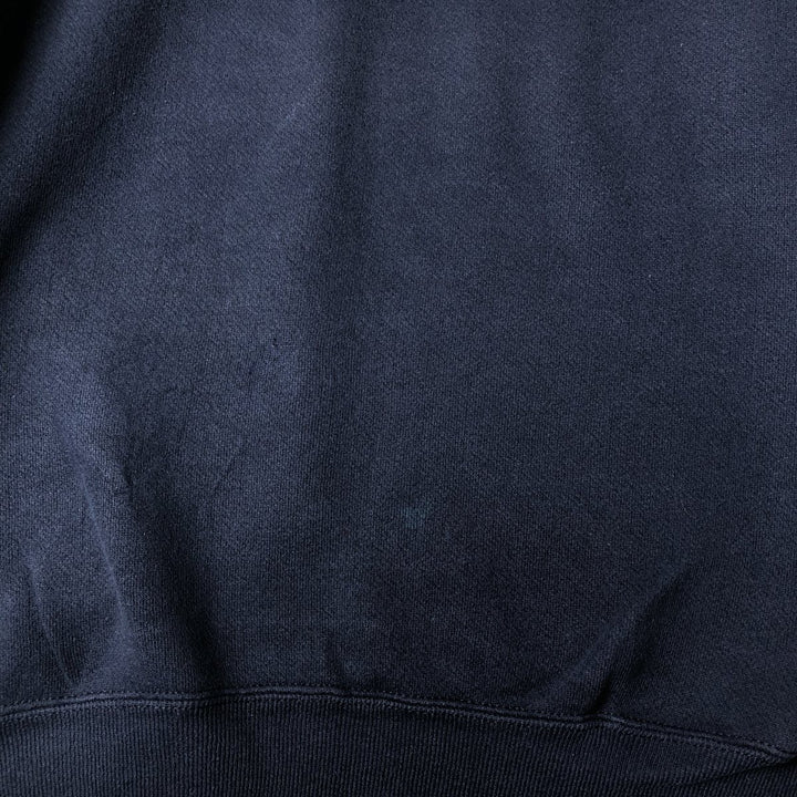Vintage 90'S GENUS MICHIGAN college sweatshirt, made in the USA, men's size XL cotton navy blue type Vintage Second Hand