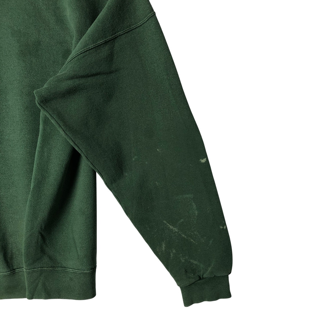 Vintage OARSMAN college sweatshirt, made in the USA, size L, men's size L cotton green type Vintage Second Hand
