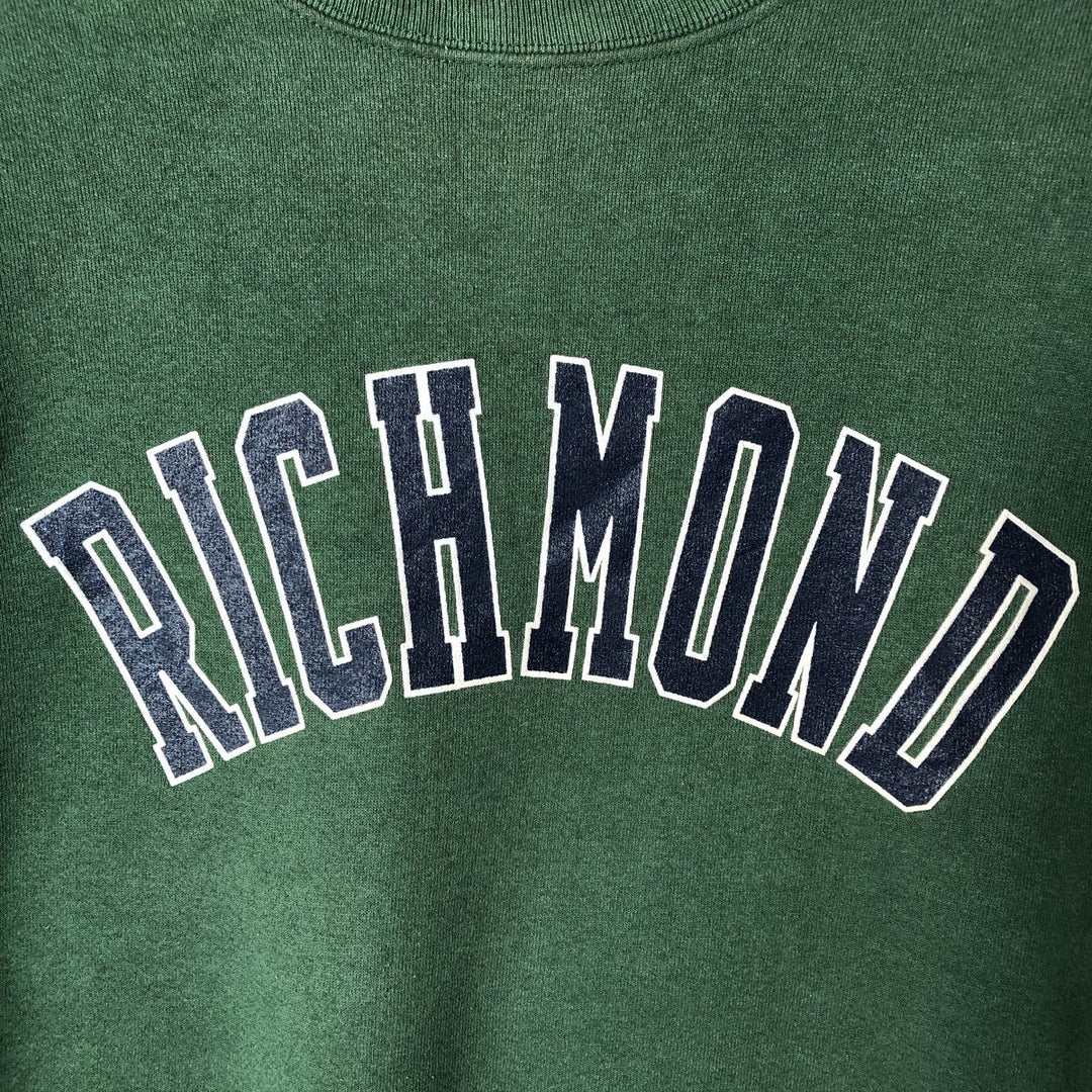 Vintage 90'S Jansport college sweatshirt, made in the USA, size L, men's cotton green type Vintage Second Hand