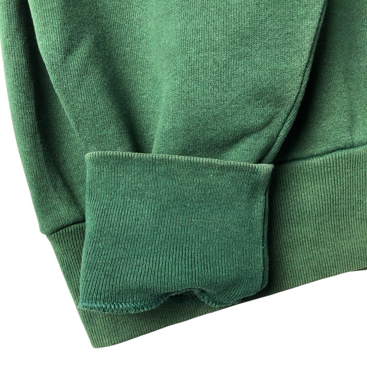 Vintage 90'S Jansport college sweatshirt, made in the USA, size L, men's cotton green type Vintage Second Hand