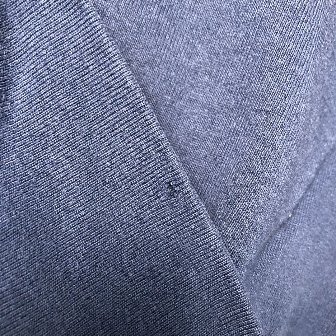 Vintage 90'S Fruit of the Loom Heavy Cotton College Sweatshirt, Made in USA, Men's Size L cotton navy blue type Vintage Second Hand
