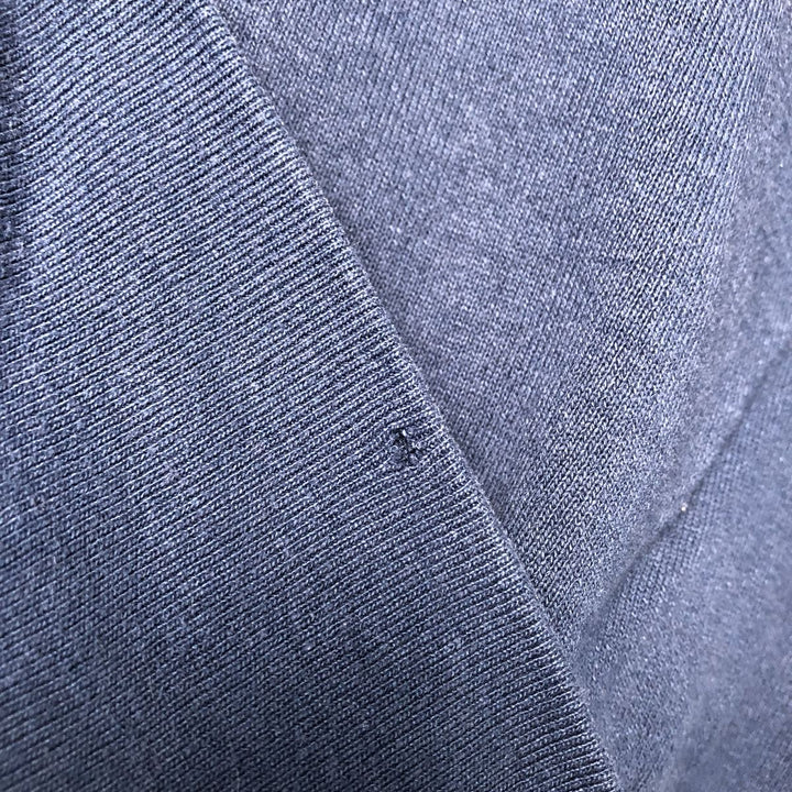Vintage 90'S Fruit of the Loom Heavy Cotton College Sweatshirt, Made in USA, Men's Size L cotton navy blue type Vintage Second Hand