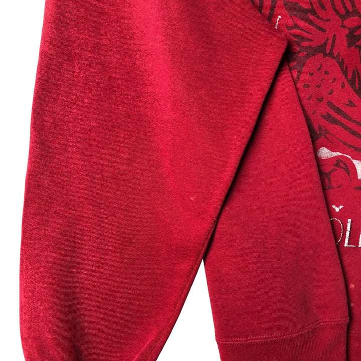 90'S Russell College Sweatshirt, Made in USA, Men's L, Vintage unclear red type Vintage Second Hand