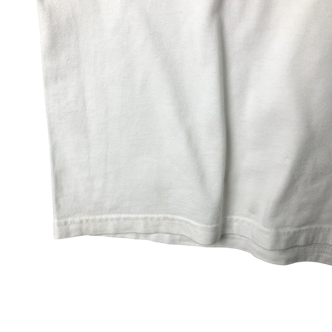 00'S Harley-Davidson Motorcycle Bike T-shirt Made in USA Men's L size cotton white type Vintage Second Hand