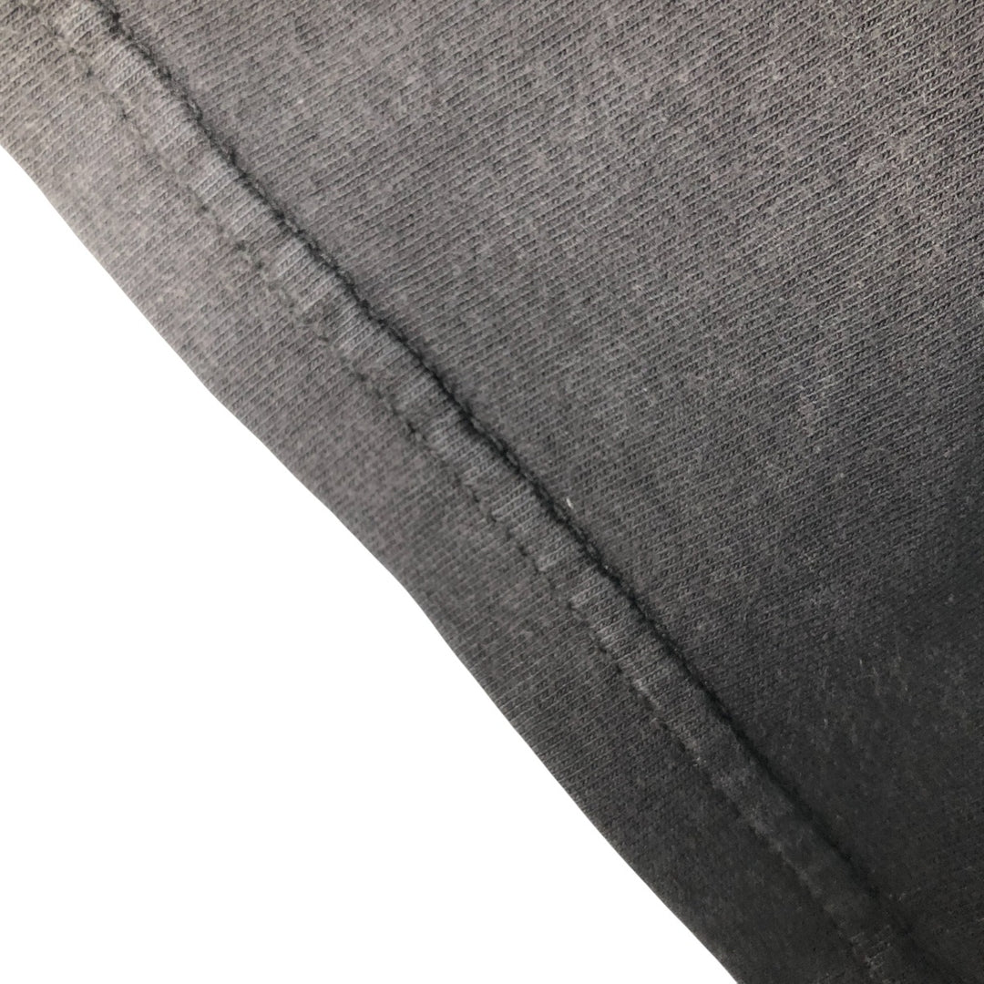 00'S Harley-Davidson Fire Pattern Motorcycle Bike T-Shirt Men's M cotton black type Vintage Second Hand