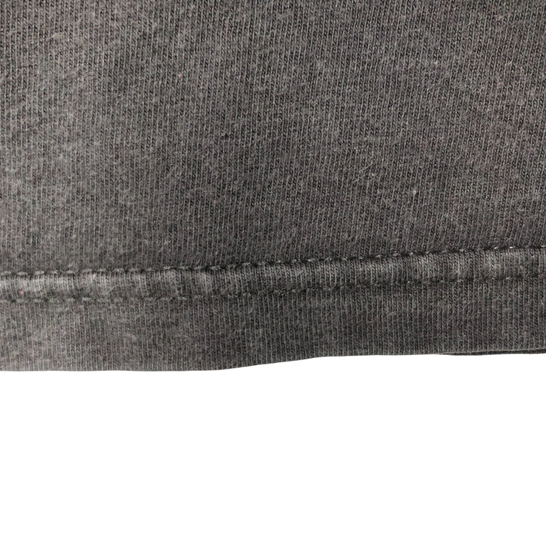 00'S Harley-Davidson Fire Pattern Motorcycle Bike T-Shirt Men's M cotton black type Vintage Second Hand