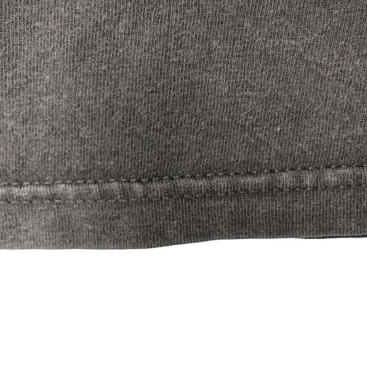 00'S Harley-Davidson Fire Pattern Motorcycle Bike T-Shirt Men's M cotton black type Vintage Second Hand